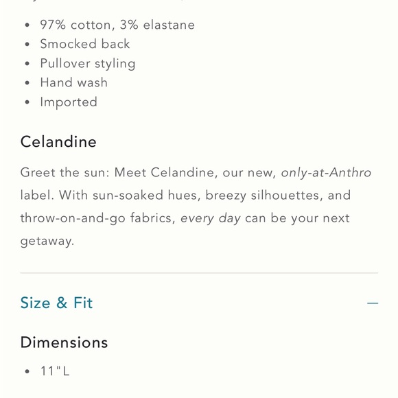 💛❤️ Anthropologie Beige Gingham Cropped Cami With Red Anchor Print - Picture 8 of 8